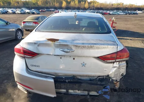 2015 Hyundai Genesis 3.8 from USA, damaged, VIN KMHGN4JE3FU013758